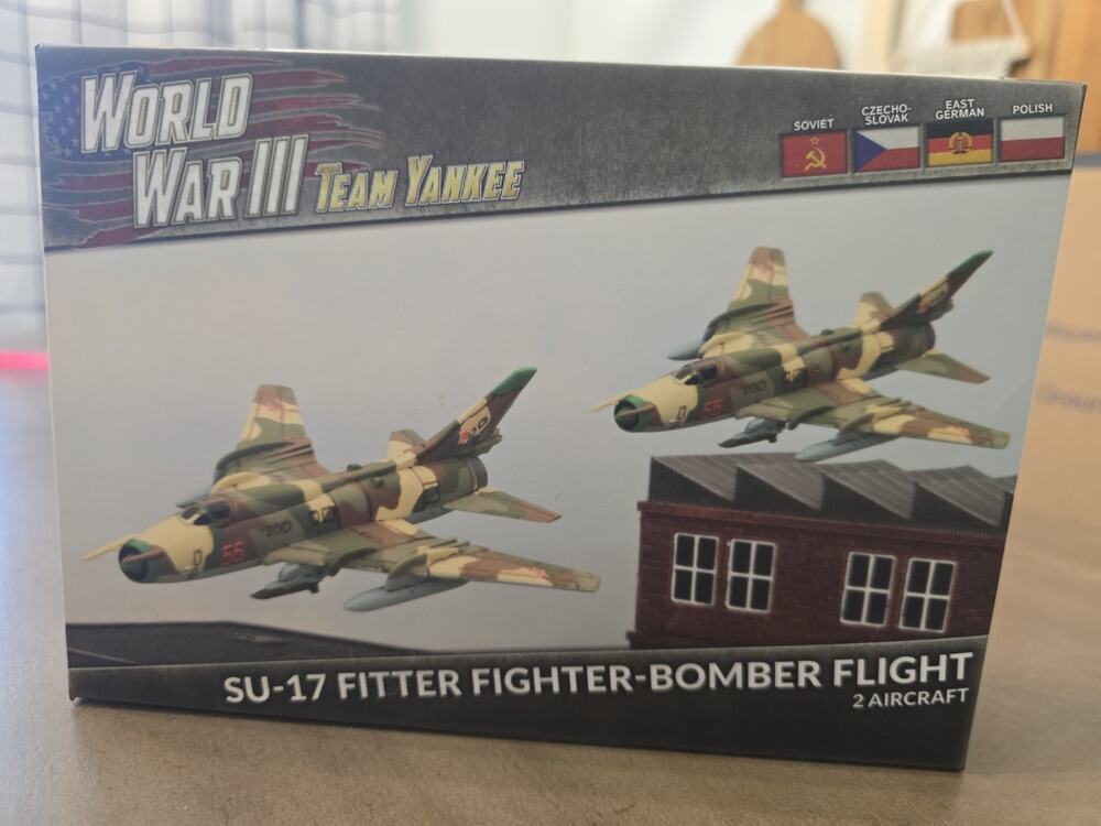 Battlefront MiniaturesSU-17 FITTER FIGHTER-BOMBER FLIGHT - TSBX28 - TEAM YANKEE